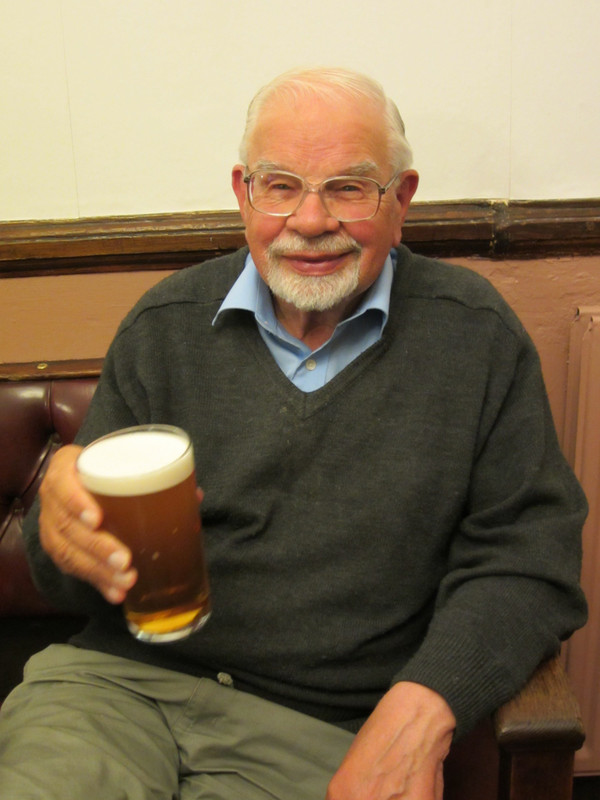 A Pint of Batham's in 'The Bull and Bladder' July 2011 