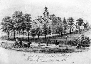 Old Swinford Hospital School 1860 