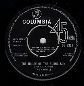 'The House of the Rising Sun' Single