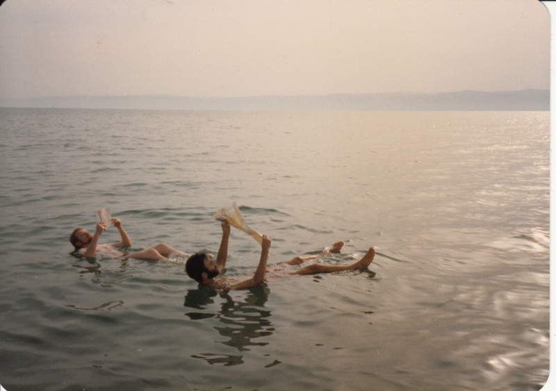Floating in the Dead Sea 1988