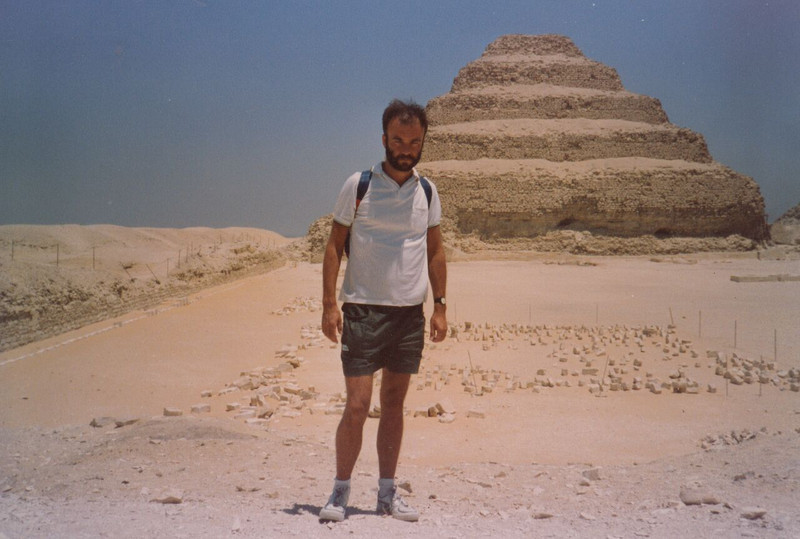 At Saqqara circa 1986