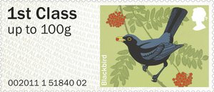 Blackbird Stamp