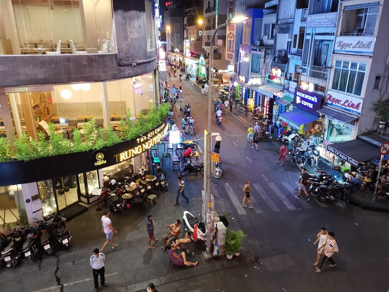 The View from the Balcony - when Trung Nguyen was there