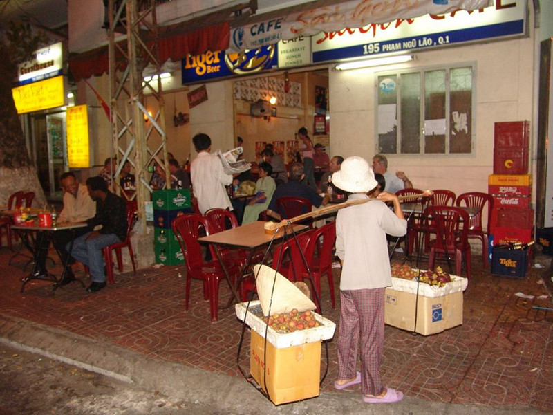 Typical Evening at Saigon Cafe 