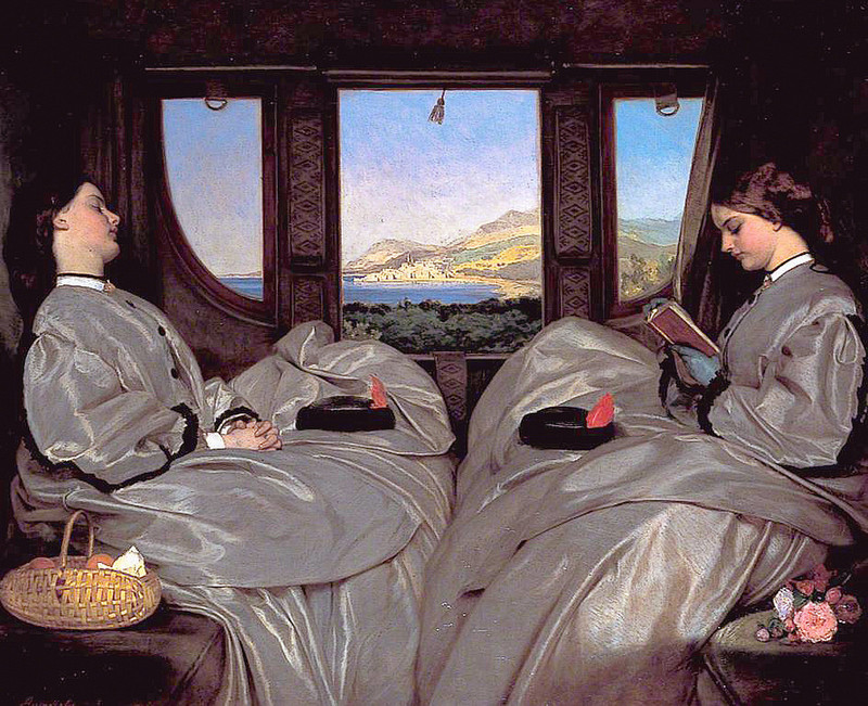 The Travelling Companions - Augustus Egg