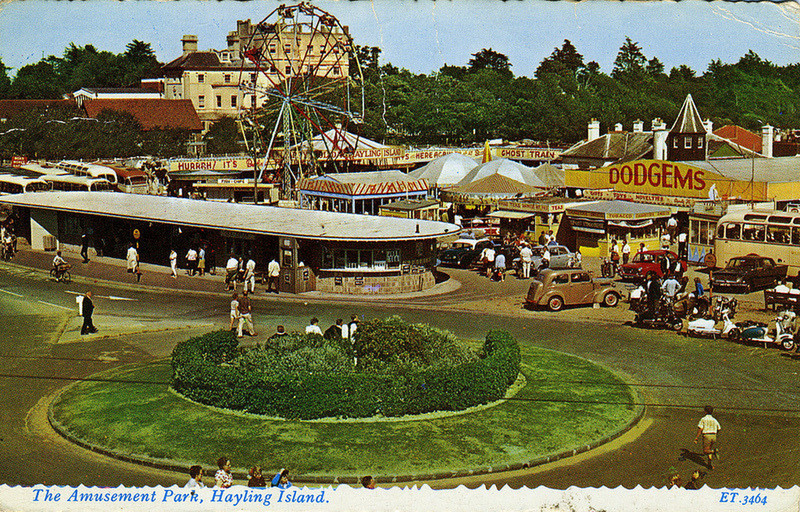 Beachlands Funfair (with Dodgems on Right)