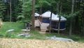 First set of yurts