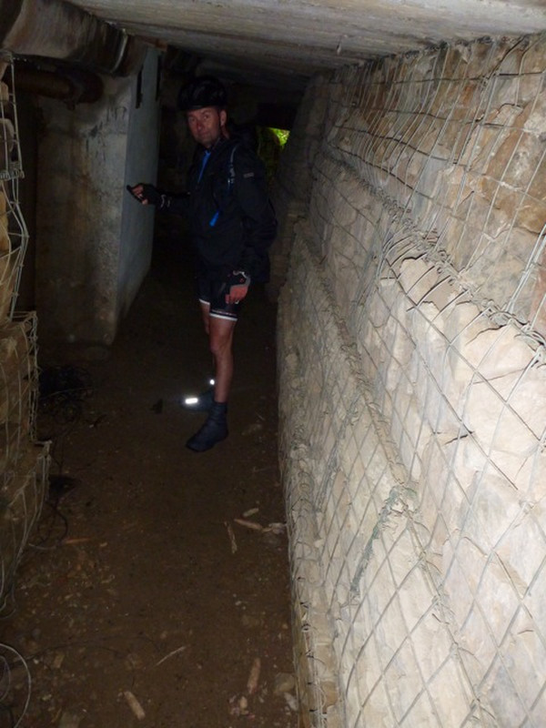 Inside unknown bunker