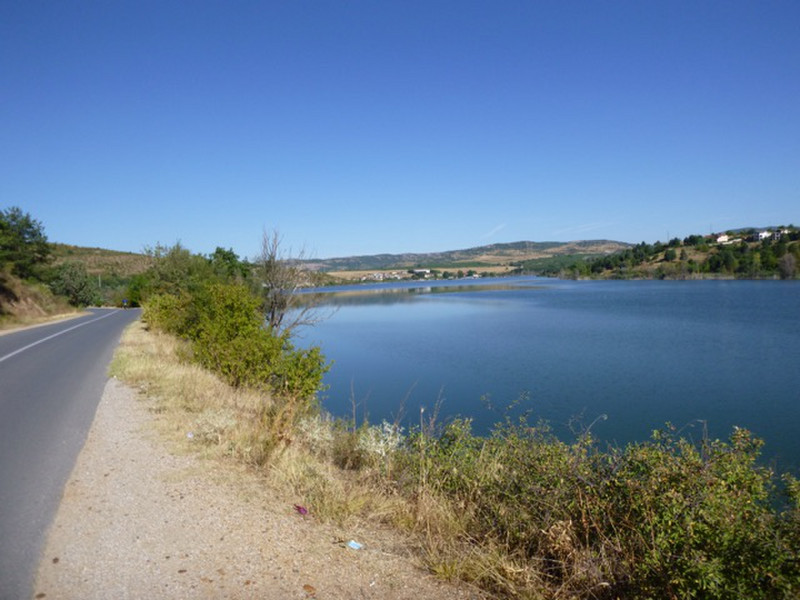 The Lake along the route