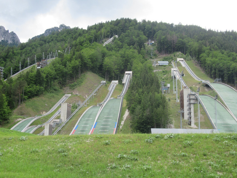 Ski jumps at Planica, Kranjska Gora 