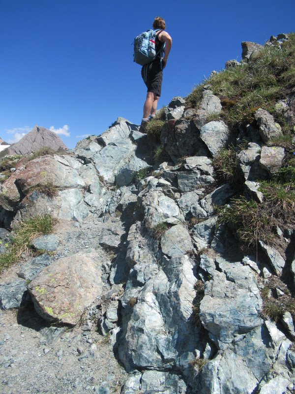 Climbing the Blausptze