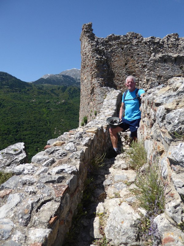 The fort of Mystras