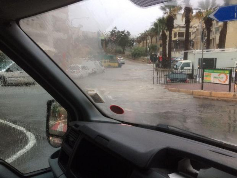 Flooding malta today