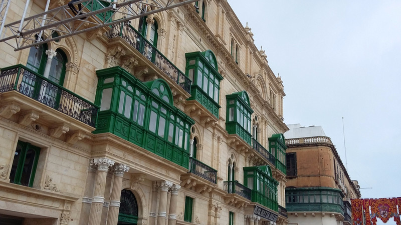 Valletta window boxes