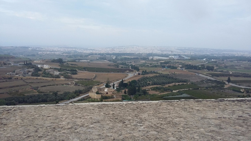 From Mdina looking to Valletta