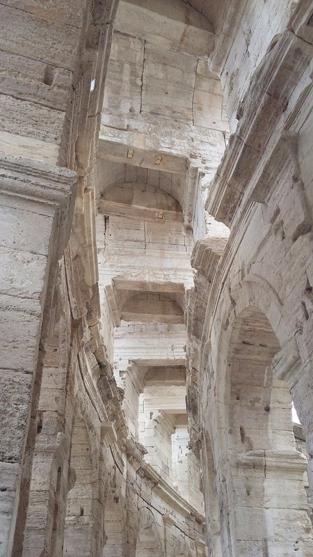 Arles Arena - from entrance floor