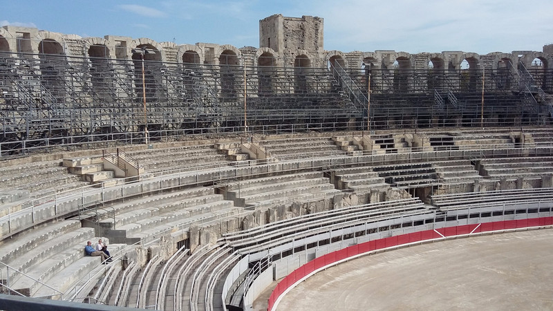 Arles Arena today - in use for bull fighting, concerts