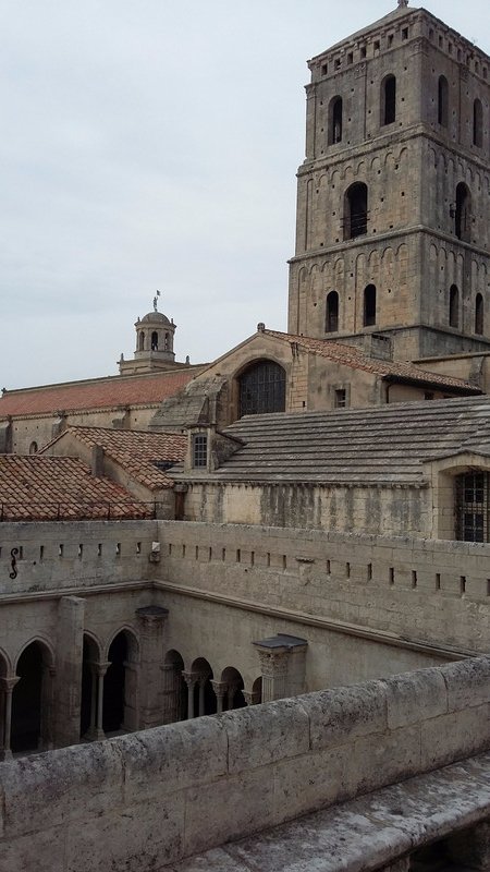 From the Cloisters roof courtyard