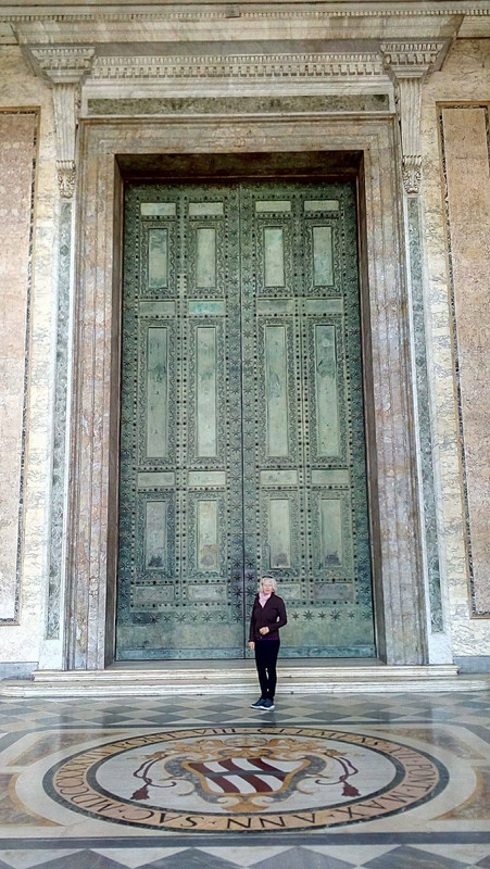 Main doors to St Giovanni Basilica