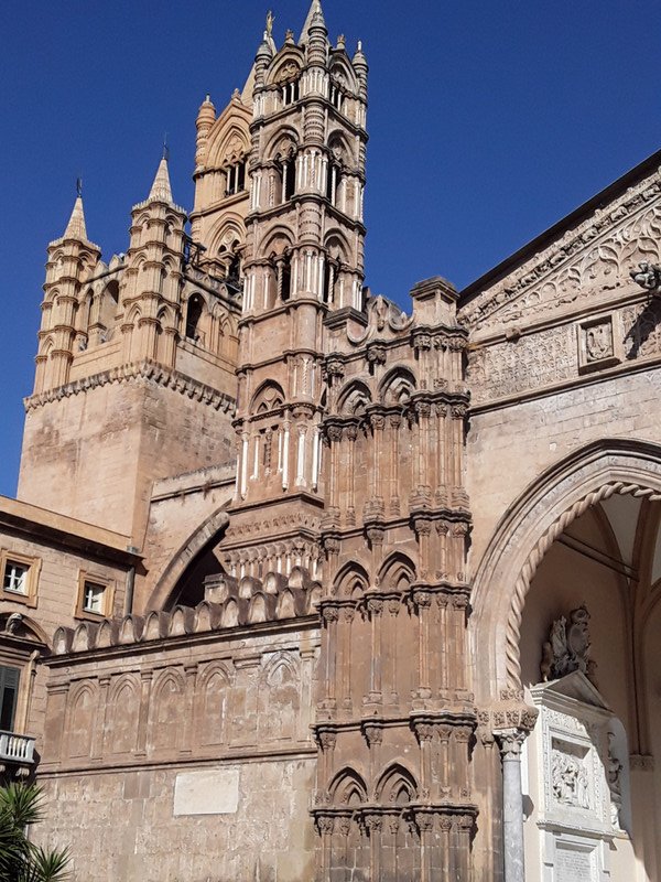 The Bell Tower of Palermo Catterdrale