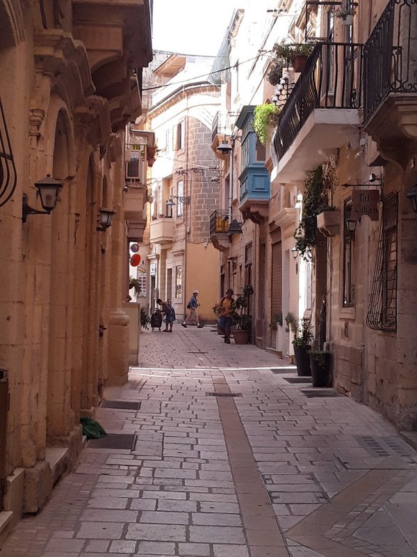 Birgu narrow streets