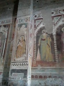 Fresco cycle of St Benedict