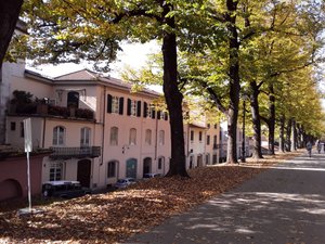 Lucca promenade