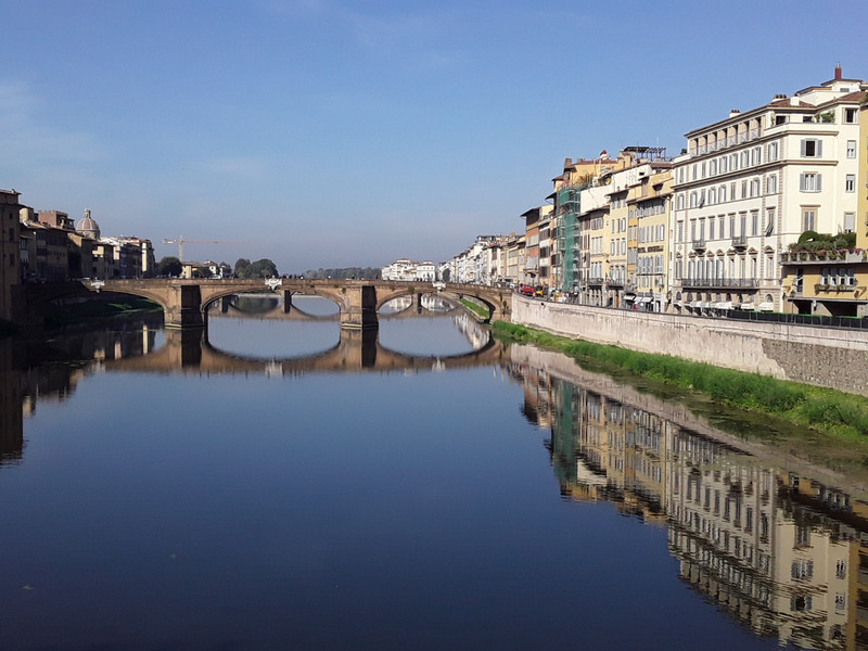 A brighter day over the Arno