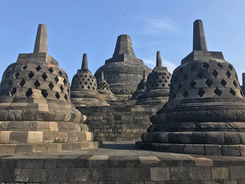 Java Buddha Temple top