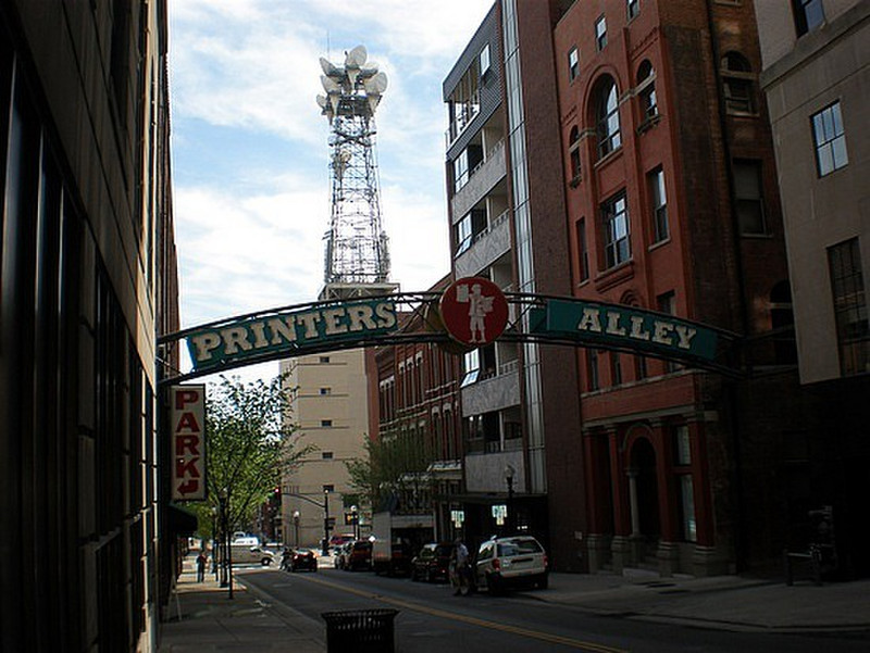 Nashville Printers Alley