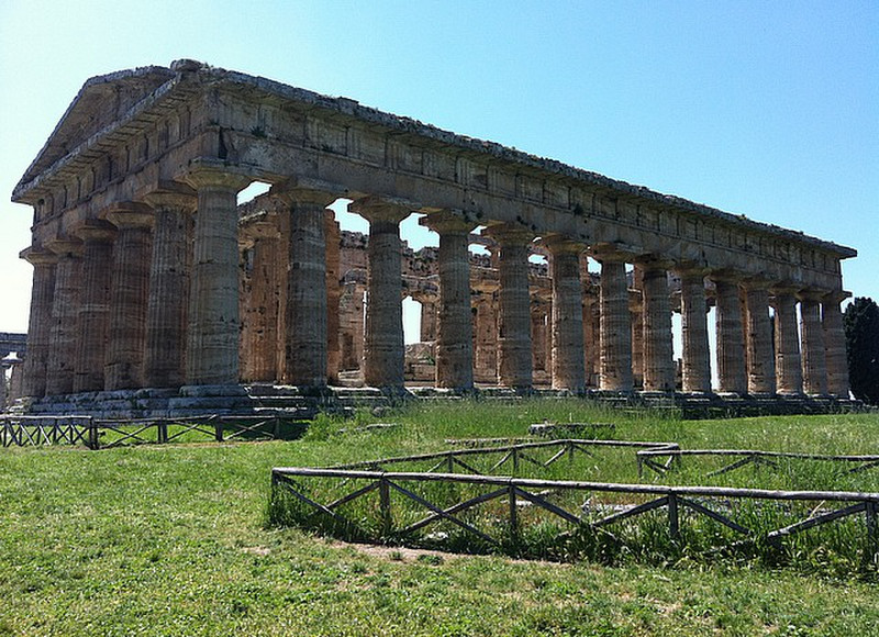 Pasteum Greek Temple
