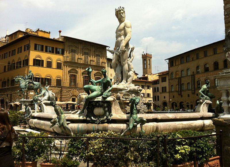 Florence  - Palazzo Vecchio - Fountain