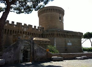 Ostia Antica - Neighboring Village - Fortress