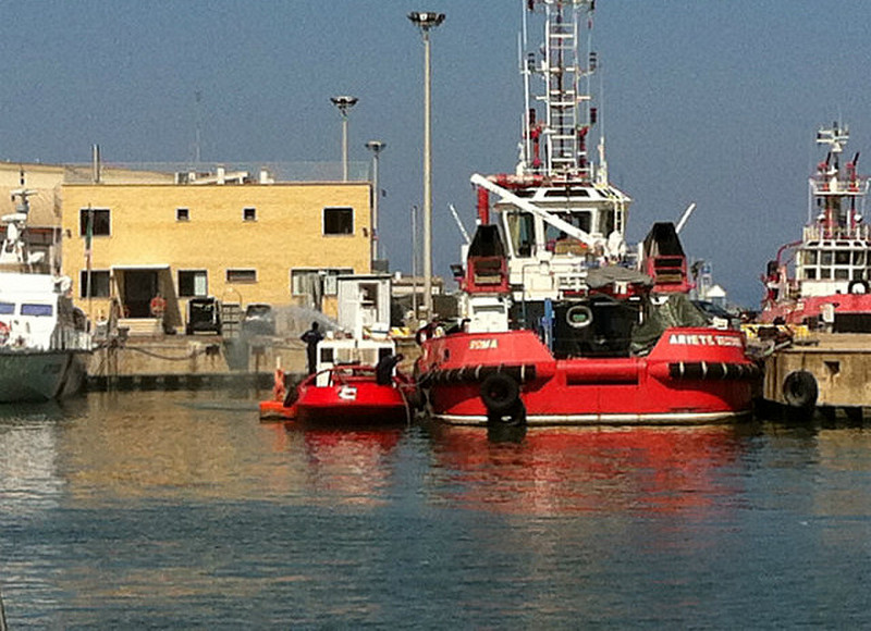 Fiumicino Marina - Fireboat