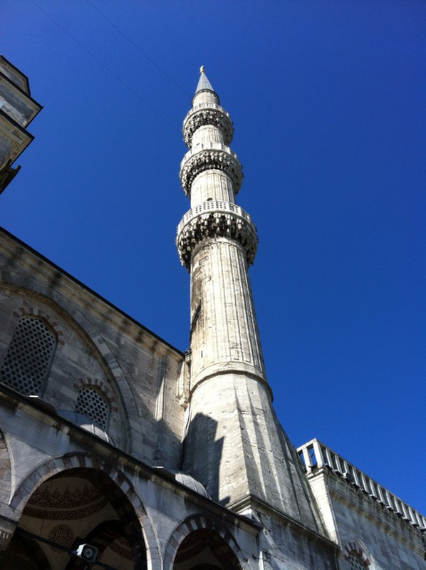 Blue Mosque - Minaret