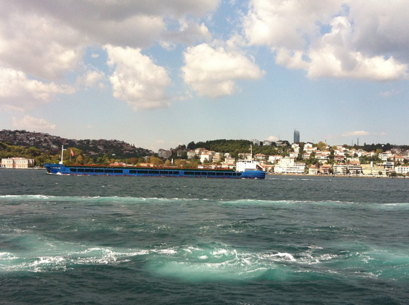 Bosphorus Cruise - Local Freighter