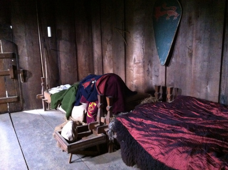 Ribe Viking Museum - Sleeping Quarters