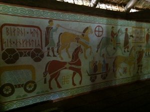 Ribe Viking Museum - Murals