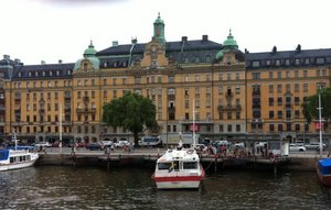 Entering Central Stockholm