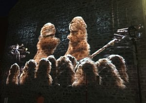 Old Montreal - Video Projection 
