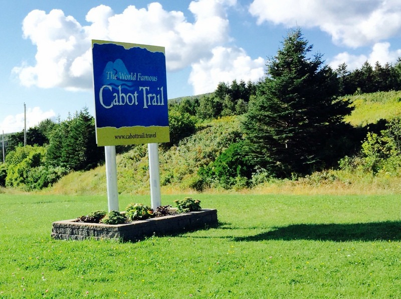 Cabot Trail Sign