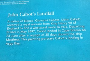 John Cabot&#39;s Landfall