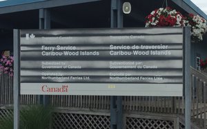 Ferry Sign