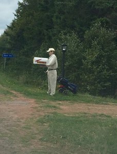Golfer&#39;s Mailbox