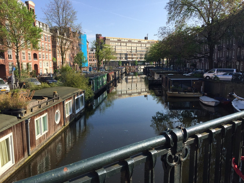 Houseboats in the Canal
