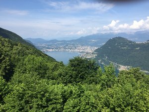 View to Lugano