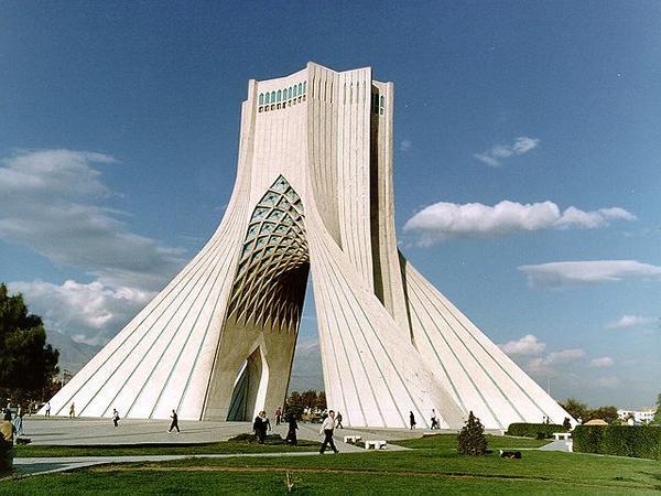 Azadi Tower in Iran