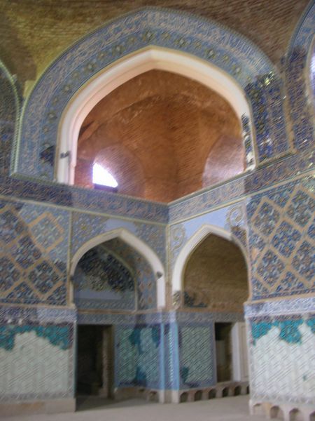 Blue Mosque repairs