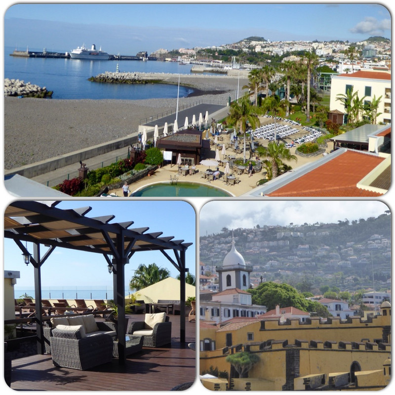 Harbour & Hillside views of Funchal