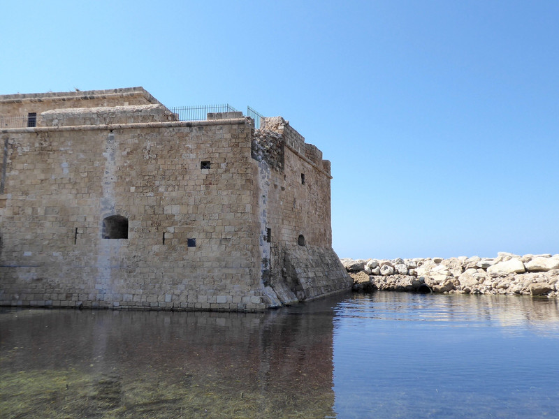 Ancient Paphos castle 